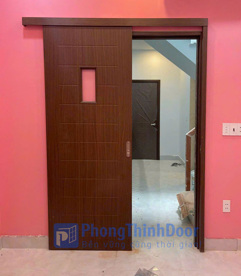 Cửa nhựa lùa composite hiện đại