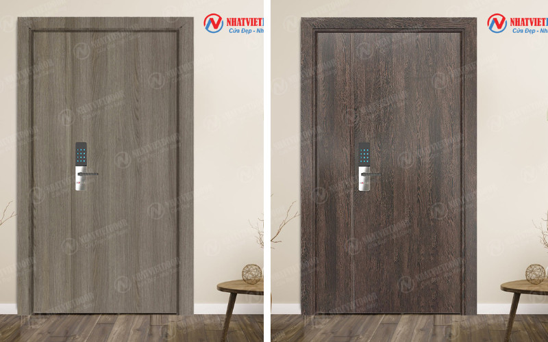 Cửa nhựa Sungyu 2 cánh lệch độc đáo