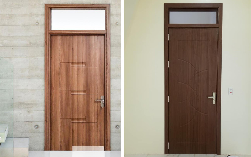 Cửa nhựa Sungyu có ô thoáng 02
