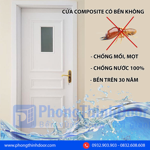 Độ bền vượt trội của cửa nhựa giả gỗ Composite