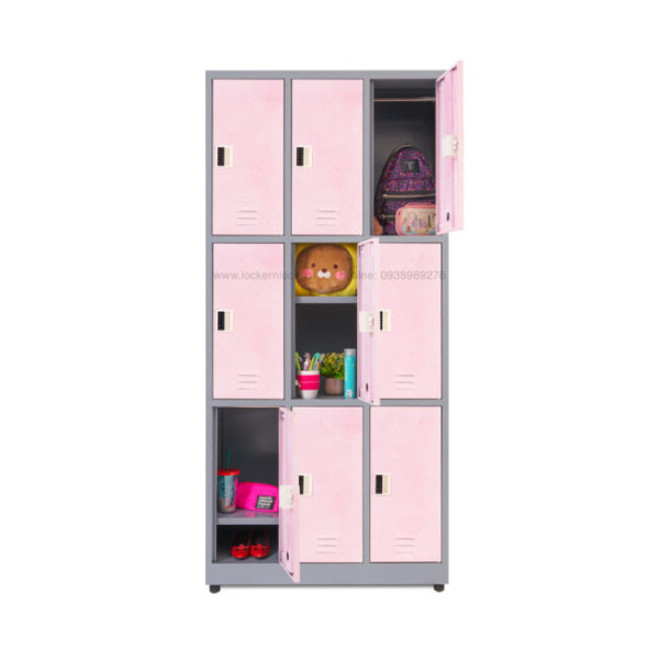 Hệ thống tủ locker nhựa ABS lắp ghép module