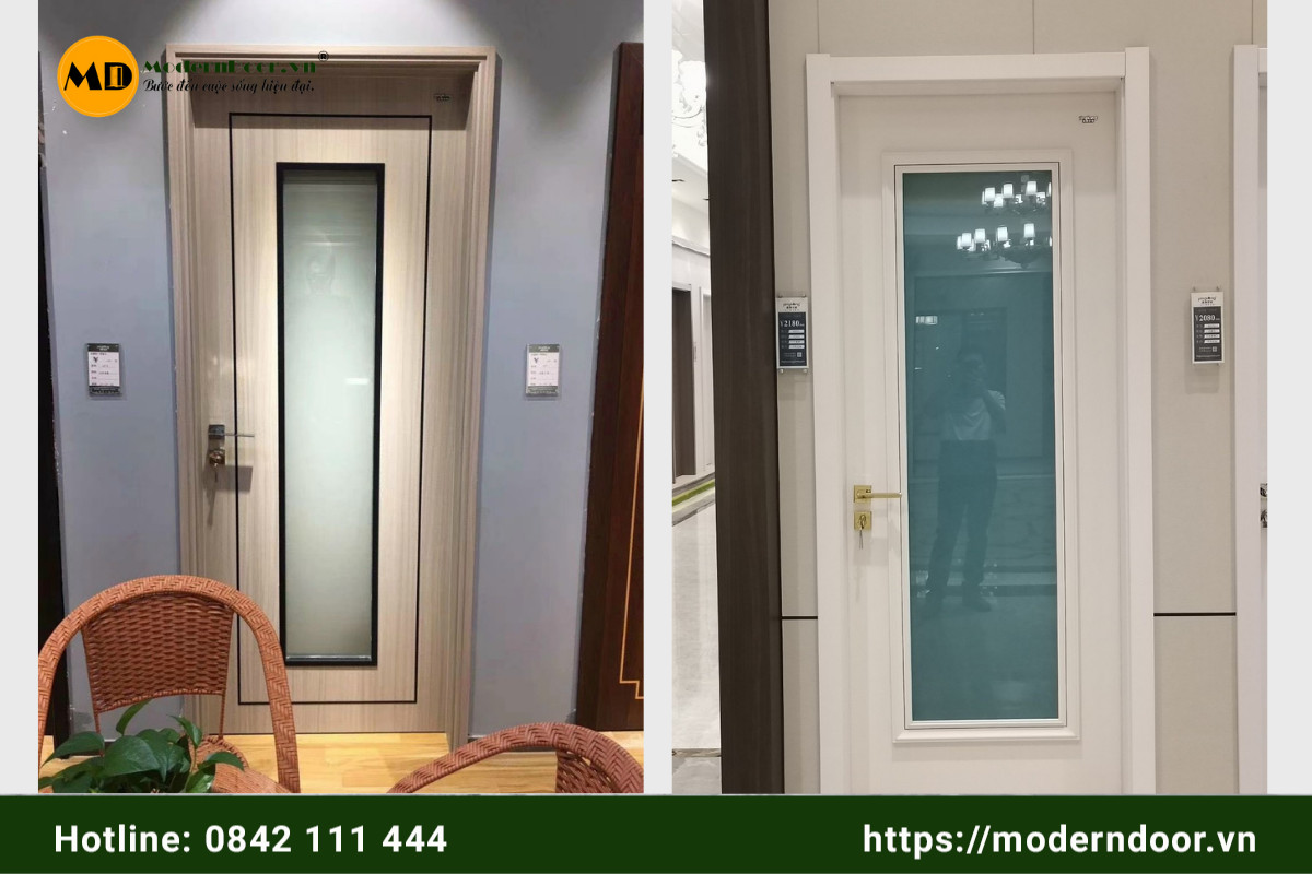 kích thước chiều rộng cửa nhựa toilet