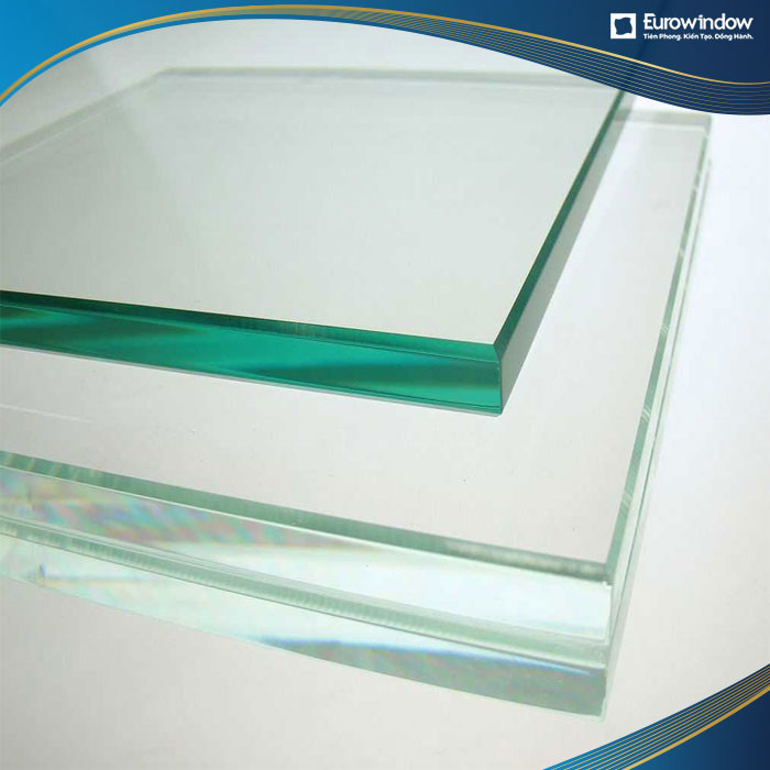 Kính cường lực chất lượng cao được sử dụng trong sản xuất cửa nhựa upvc lõi thép