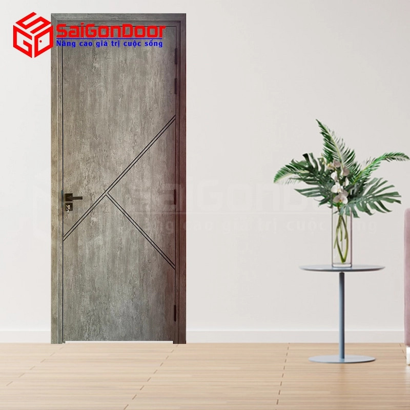 Kinh nghiệm chọn và phối mẫu cửa nhựa composite màu xám