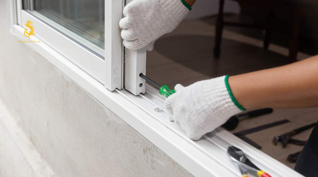 Lựa chọn bánh xe cửa lùa nhựa lõi thép thay thế phù hợp cho cửa uPVC