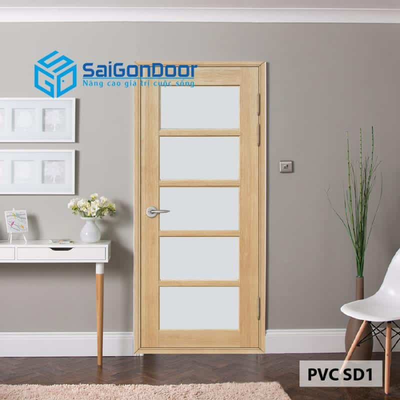 Lựa chọn cửa nhựa giả gỗ 4 cánh phù hợp với không gian