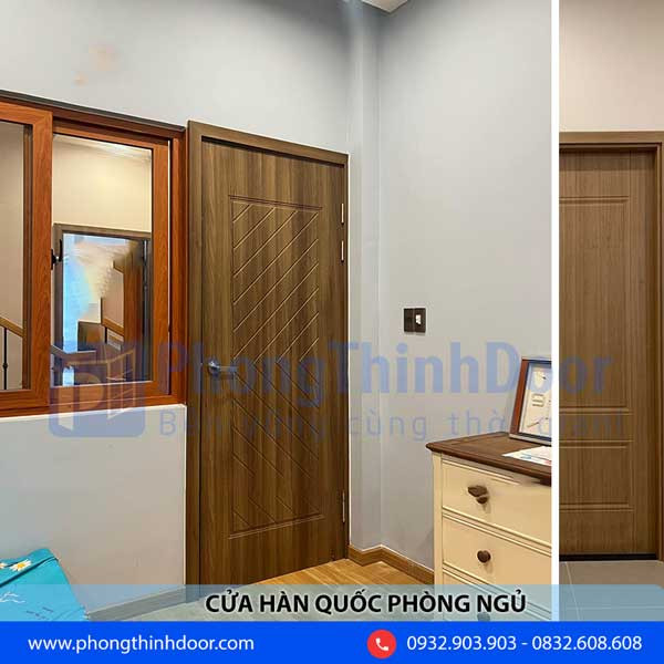 Mẫu cửa nhựa ABS Hàn Quốc KOS.300-FZ805 đẹp cho phòng ngủ