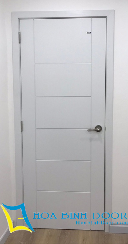 Mẫu cửa nhựa ABS màu trắng tinh tế