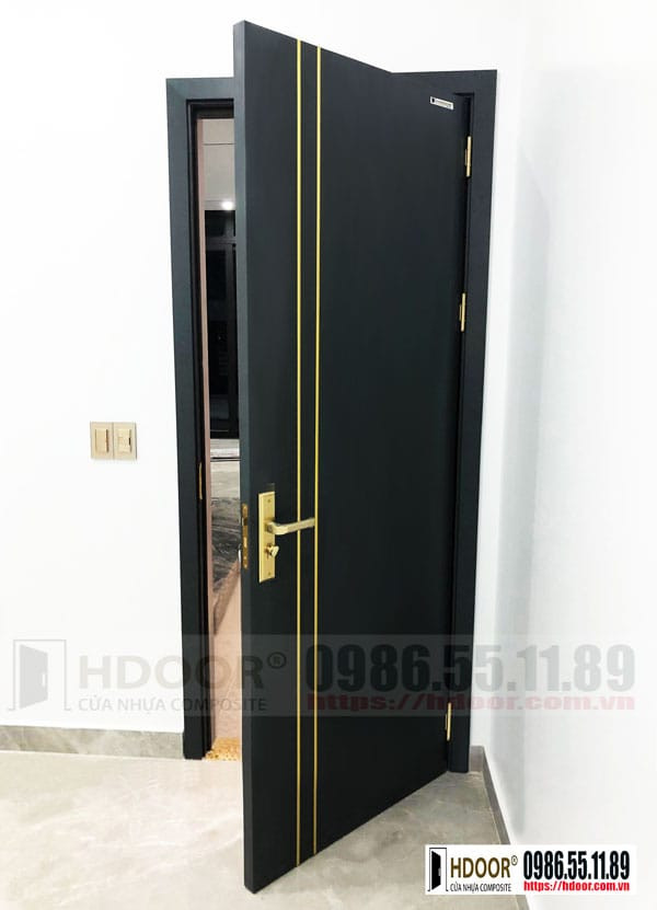 Mẫu cửa nhựa composite hiện đại với thiết kế tinh tế, kiến tạo không gian đẳng cấp ở Quảng Ninh