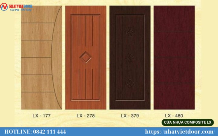 Mẫu cửa nhựa Composite Luxury