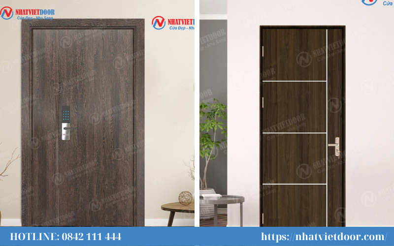 Mẫu cửa nhựa giả gỗ 037