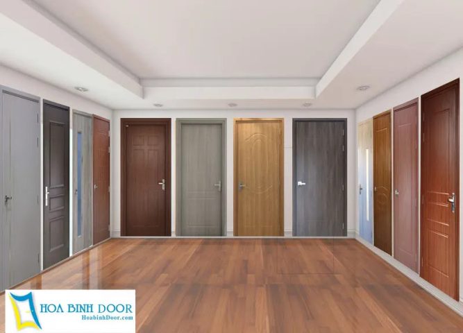 Mẫu cửa nhựa giả gỗ composite được lựa chọn nhiều nhất hiện nay