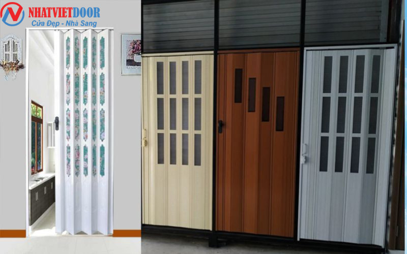 Mẫu cửa nhựa lùa 1 cánh phòng vệ sinh