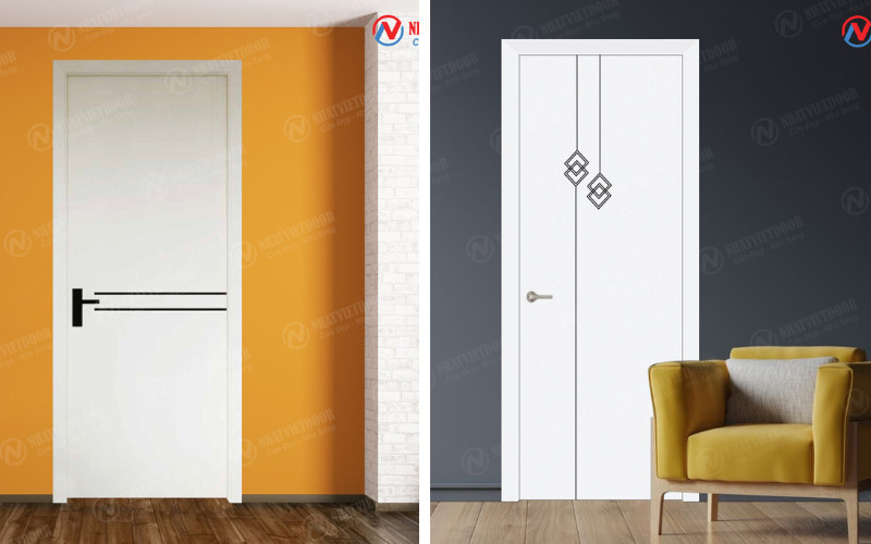 Mẫu cửa nhựa Sungyu 03 thẩm mỹ