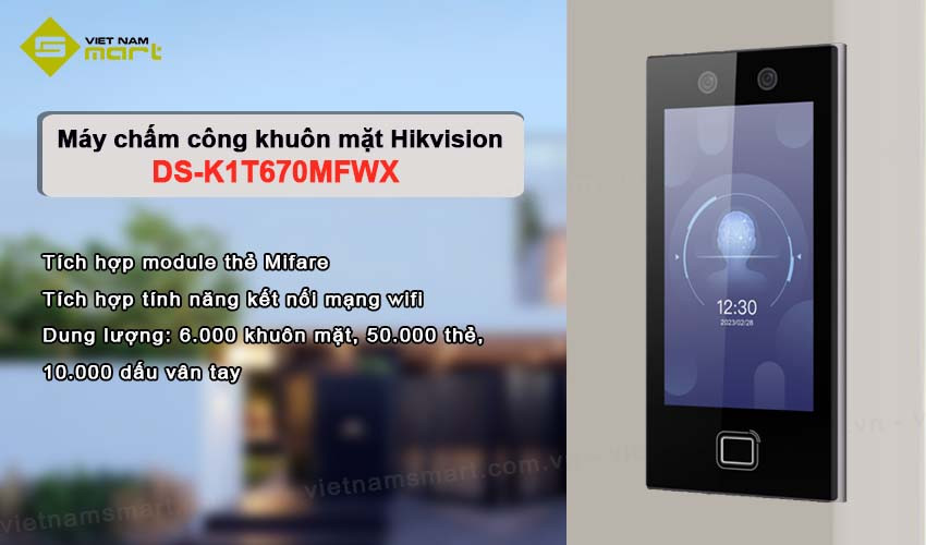 Máy chấm công khuôn mặt Hikvision DS-K1T670MFWX, giải pháp quản lý nhân sự tiên tiến tại Công ty TNHH Bao Bì Nhựa Thái Dương.