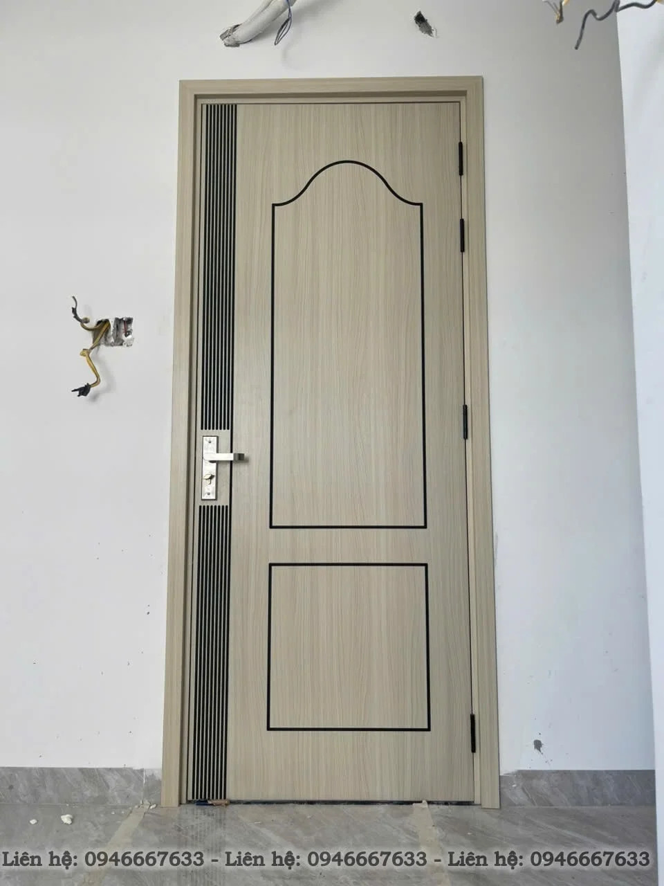 Mô tả cấu tạo chi tiết của tấm cửa nhựa giả gỗ Composite