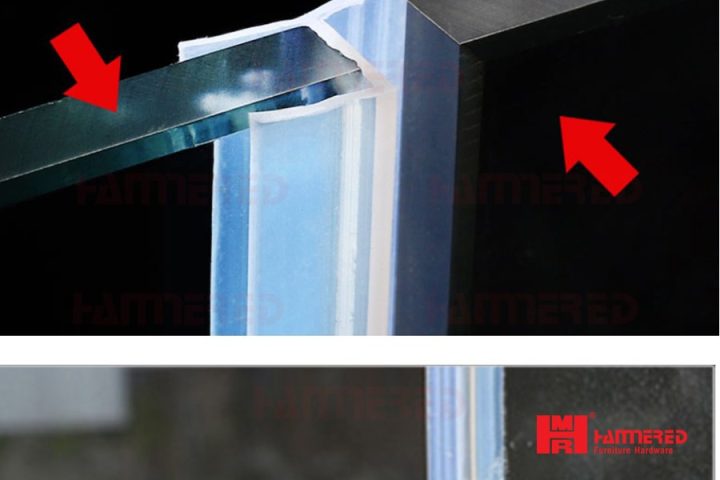 nẹp nhựa chắn nước cửa kính phòng tắm, giải pháp toàn diện