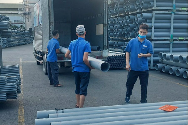 Nhà phân phối ống nhựa Bình Minh uPVC giao hàng tận nơi