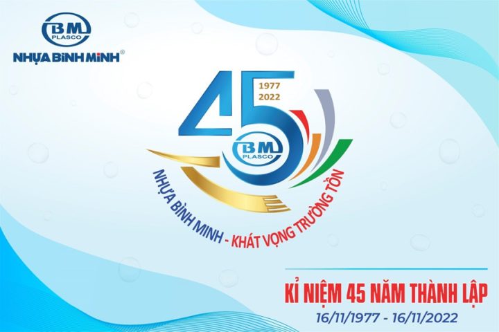 Nhựa Bình Minh kỷ niệm 45 năm thành lập, thể hiện lịch sử phát triển