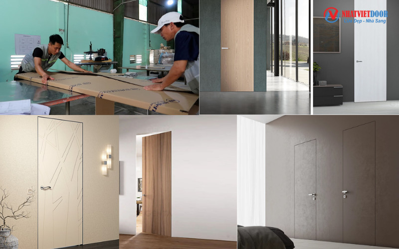 NNM GROUP cung cấp cửa nhựa giấu khuôn đa dạng