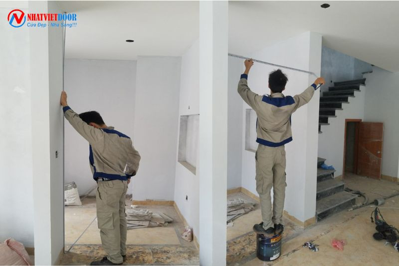 Quy trình lắp đặt cửa nhựa Đài Loan giả gỗ
