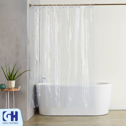 Rèm che cửa nhà tắm nhựa PVC mềm dẻo chống nước hiệu quả
