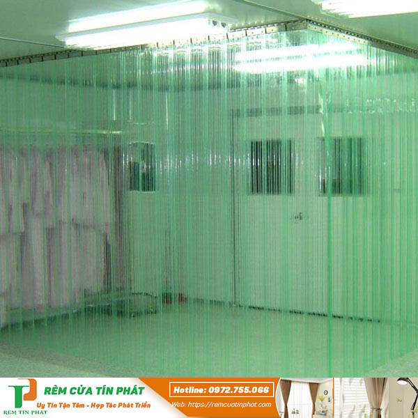 Rèm nhựa che cửa y tế cho khu vực phòng khám