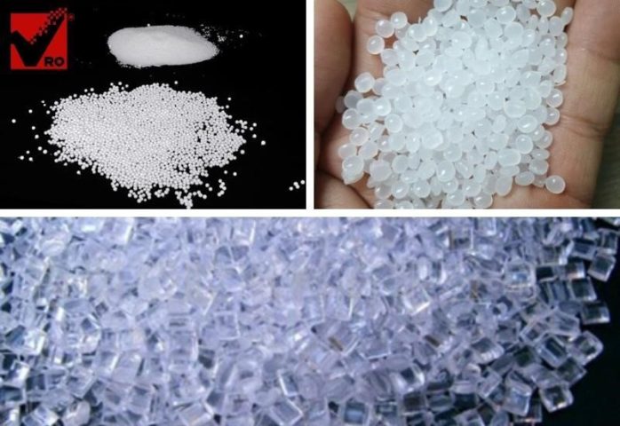 Sơ đồ phân loại các dạng nhựa Polystyrene, minh họa sự đa dạng trong ứng dụng của nhựa PS