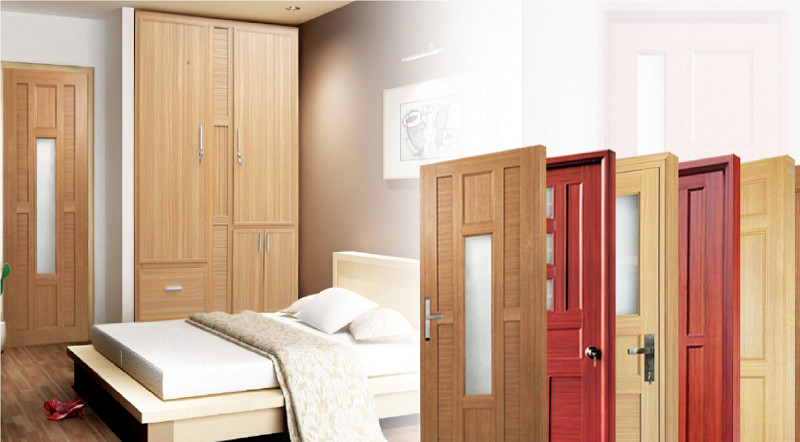 So sánh chi tiết các mẫu cửa phòng ngủ nhựa giả gỗ phổ biến trên thị trường