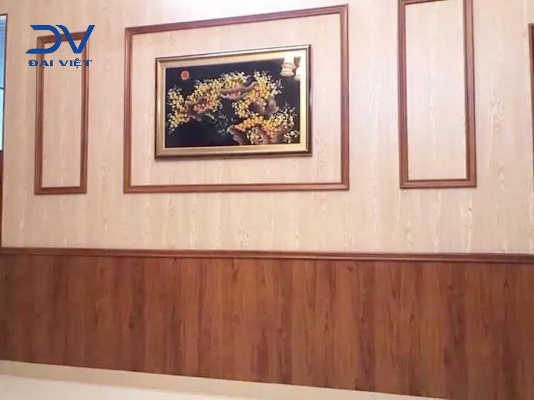 Tấm nhựa nano vân gỗ mang lại vẻ đẹp tự nhiên và ấm cúng