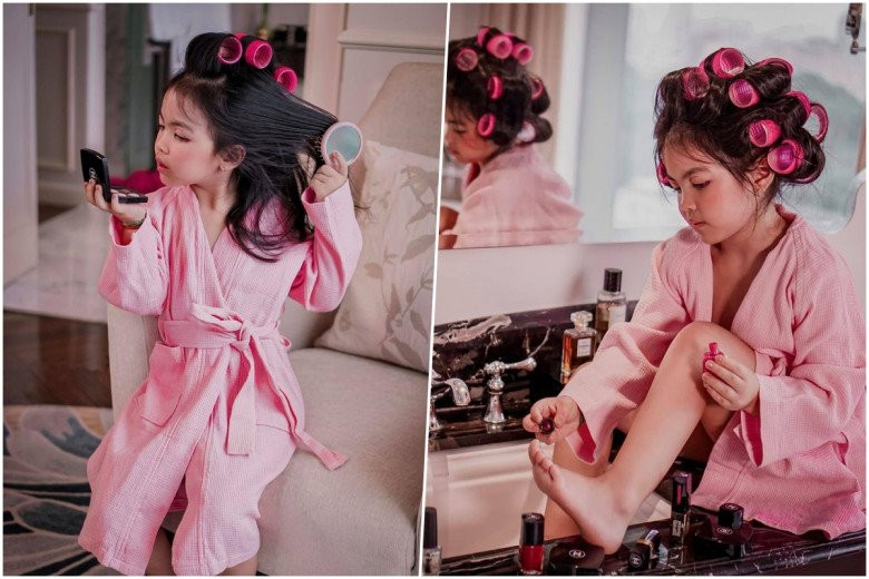 Thần thái tự tin của Nana Phạm, con gái Minh Nhựa