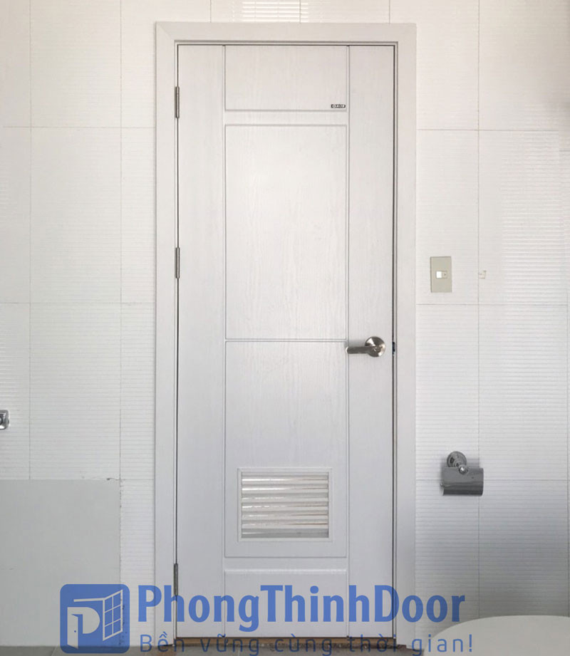 Thiết kế cửa lá sách nhựa hiện đại cho không gian sống