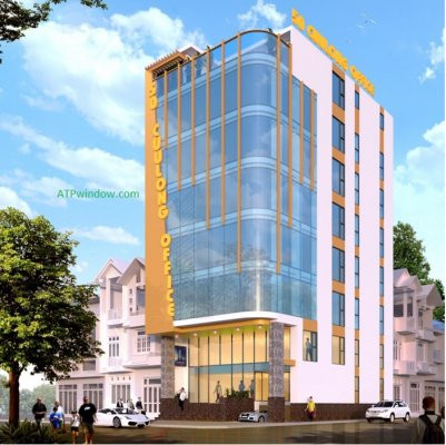 Thiết kế cửa nhựa lõi thép cho không gian kiến trúc hiện đại
