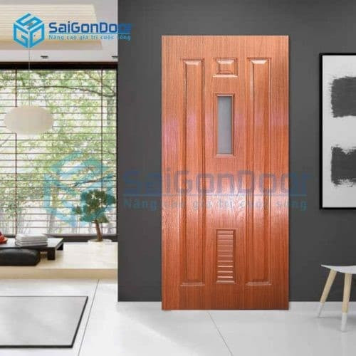 Thiết kế mẫu cửa nhựa giả gỗ ABS Hàn Quốc sang trọng
