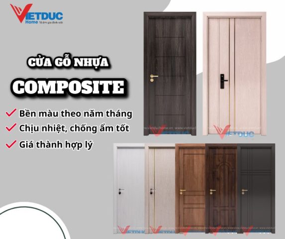 Ưu điểm của cửa nhựa composite