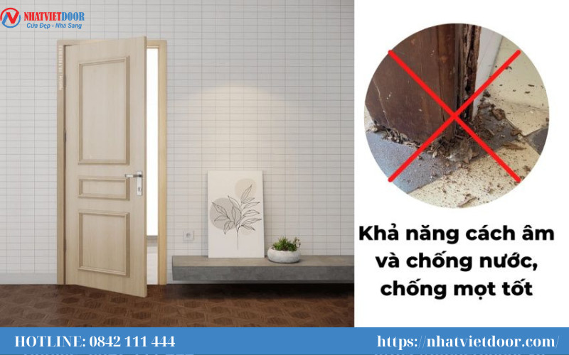 Ưu điểm cửa nhựa giả gỗ Composite