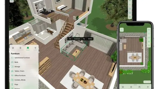app thiết kế phòng ngủ