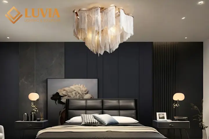 Hướng Dẫn Chọn Đèn Chùm Phòng Ngủ Đẹp và Phù Hợp Không Gian