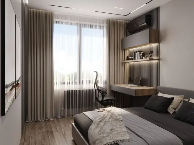 Bàn cửa sổ phòng ngủ: Hướng dẫn bố trí đẹp, chuẩn phong thủy