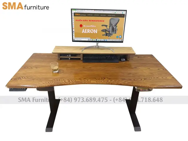 Bàn gỗ làm việc trong phòng ngủ: Chọn sao cho đẹp và tiện?