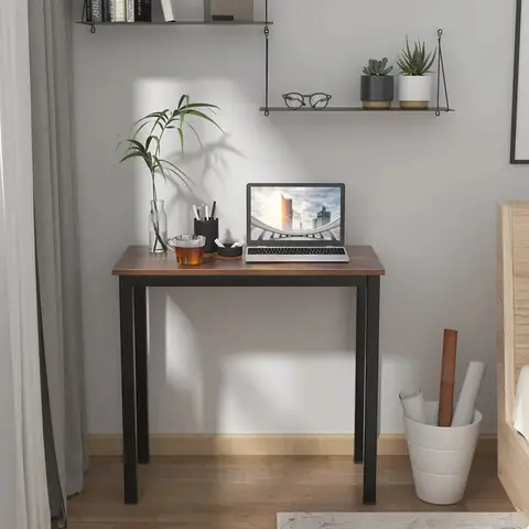 bàn làm việc nhỏ gọn trong phòng ngủ
