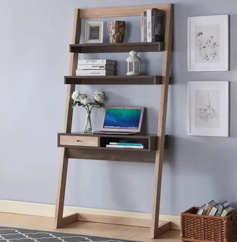 bàn làm việc nhỏ gọn trong phòng ngủ