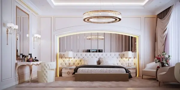 bàn trang điểm để phòng ngủ