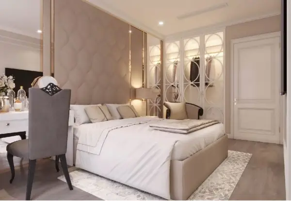 bàn trang điểm để phòng ngủ