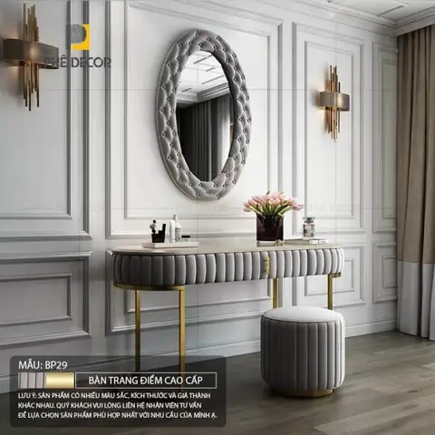 bàn trang điểm để phòng ngủ