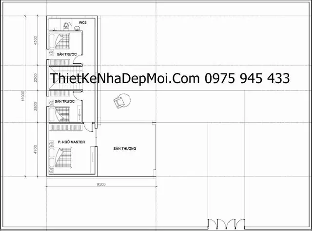bản vẽ cad phòng ngủ