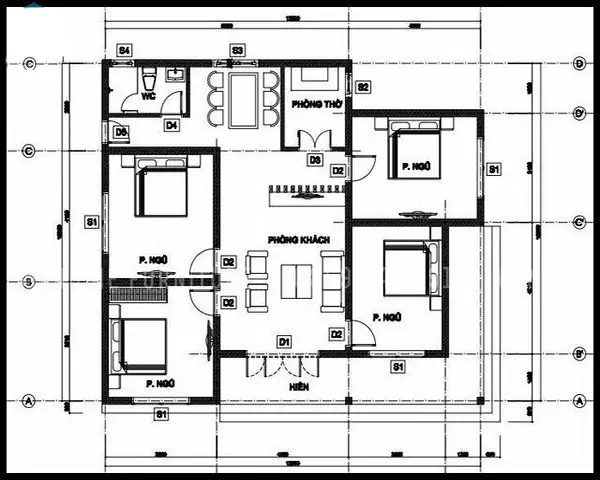 Bản Vẽ Kỹ Thuật Phòng Ngủ: Hướng Dẫn Chi Tiết Để Có Không Gian Hoàn Hảo