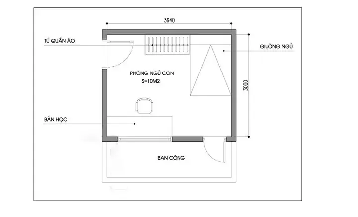 Bản Vẽ Kỹ Thuật Phòng Ngủ: Hướng Dẫn Chi Tiết Để Có Không Gian Hoàn Hảo