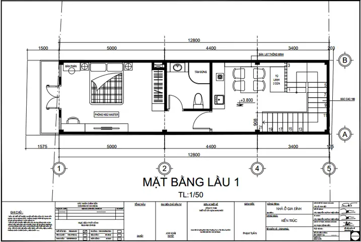 Bản Vẽ Kỹ Thuật Phòng Ngủ: Hướng Dẫn Chi Tiết Để Có Không Gian Hoàn Hảo