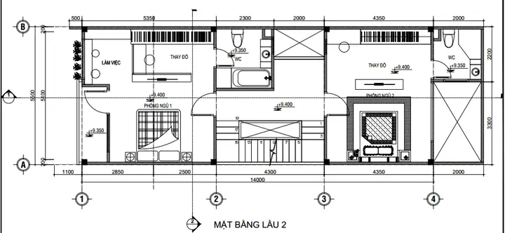 Bản Vẽ Kỹ Thuật Phòng Ngủ: Hướng Dẫn Chi Tiết Để Có Không Gian Hoàn Hảo